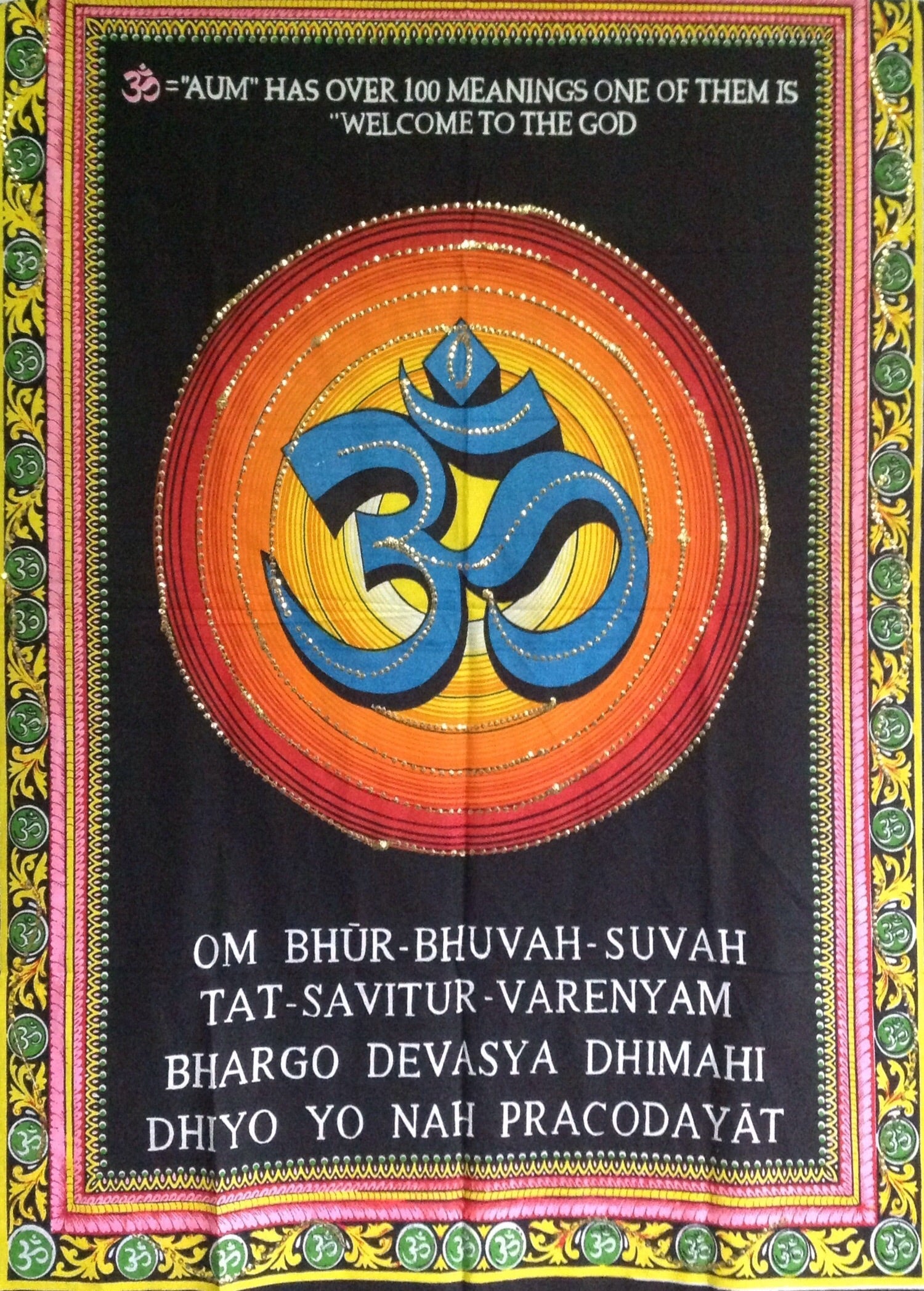 Beautiful Wall Hanging Poster of Goddess Durga Mahishasura